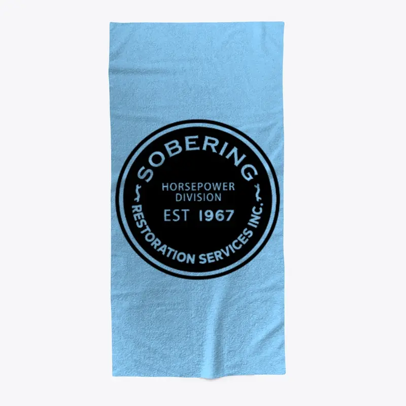 Sobering Restorations Beach Towel