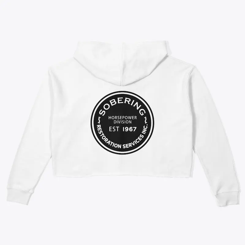 Sobering Restorations Crop Hoodie