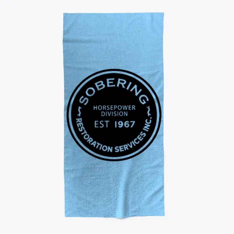 Sobering Restorations Beach Towel