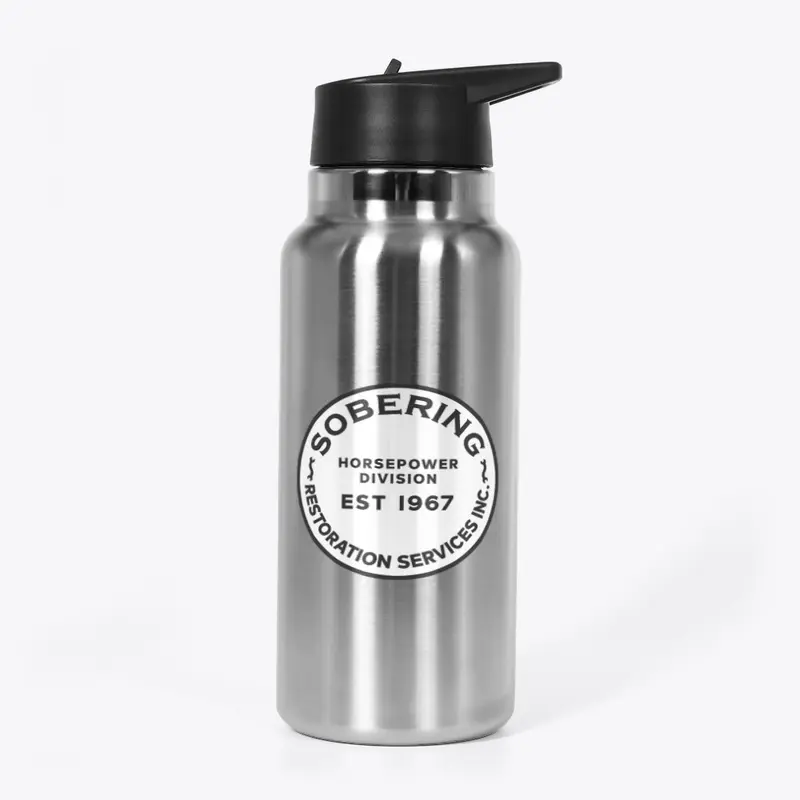 Sobering Restorations Water Bottle