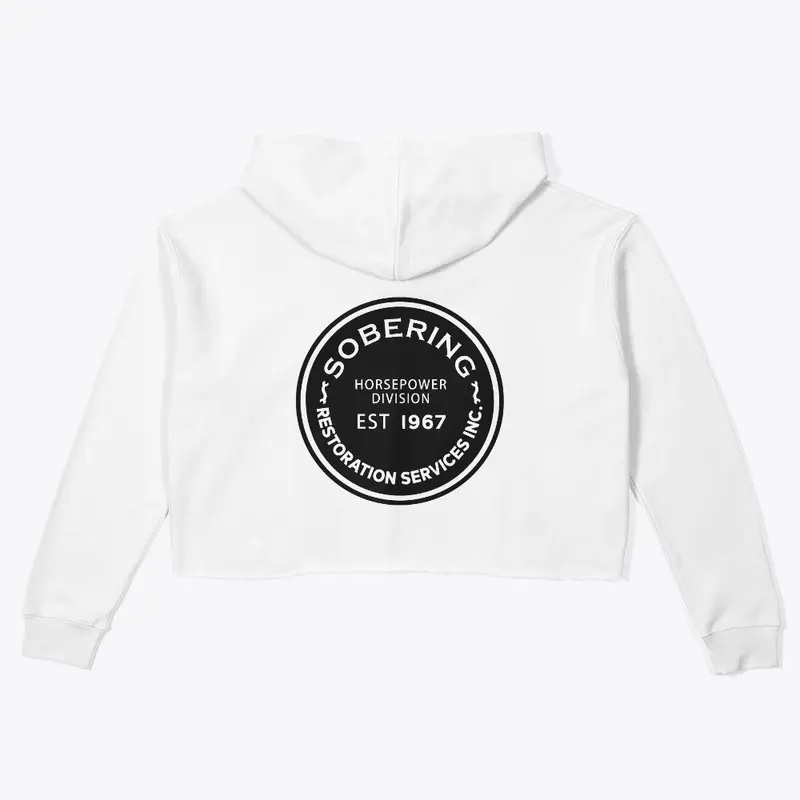 Sobering Restorations Crop Hoodie