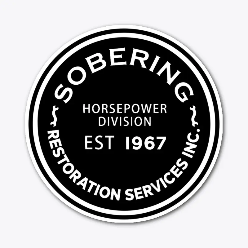 Sobering Restorations Sticker